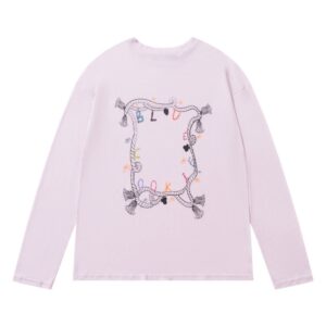 Lightweight Sheer Pink Long Sleeves